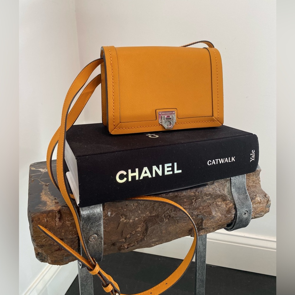 Rebecca Minkoff mustard yellow crossbody bag